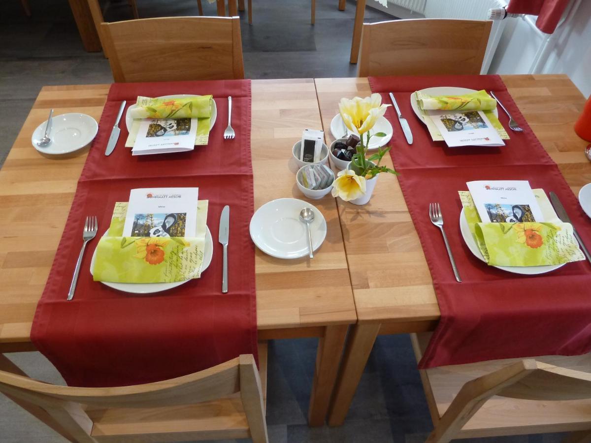 Aeschi Bei Spiez Hotel Restaurant Sunnmatt מראה חיצוני תמונה