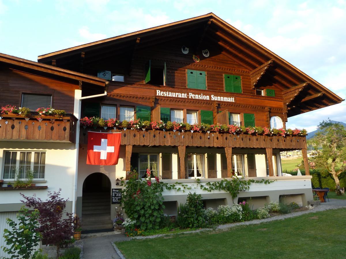Aeschi Bei Spiez Hotel Restaurant Sunnmatt מראה חיצוני תמונה